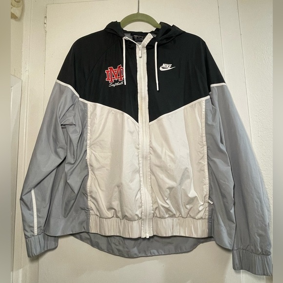 Nike Mater Dei Softball Windbreaker Hoodie XL - Picture 1 of 9